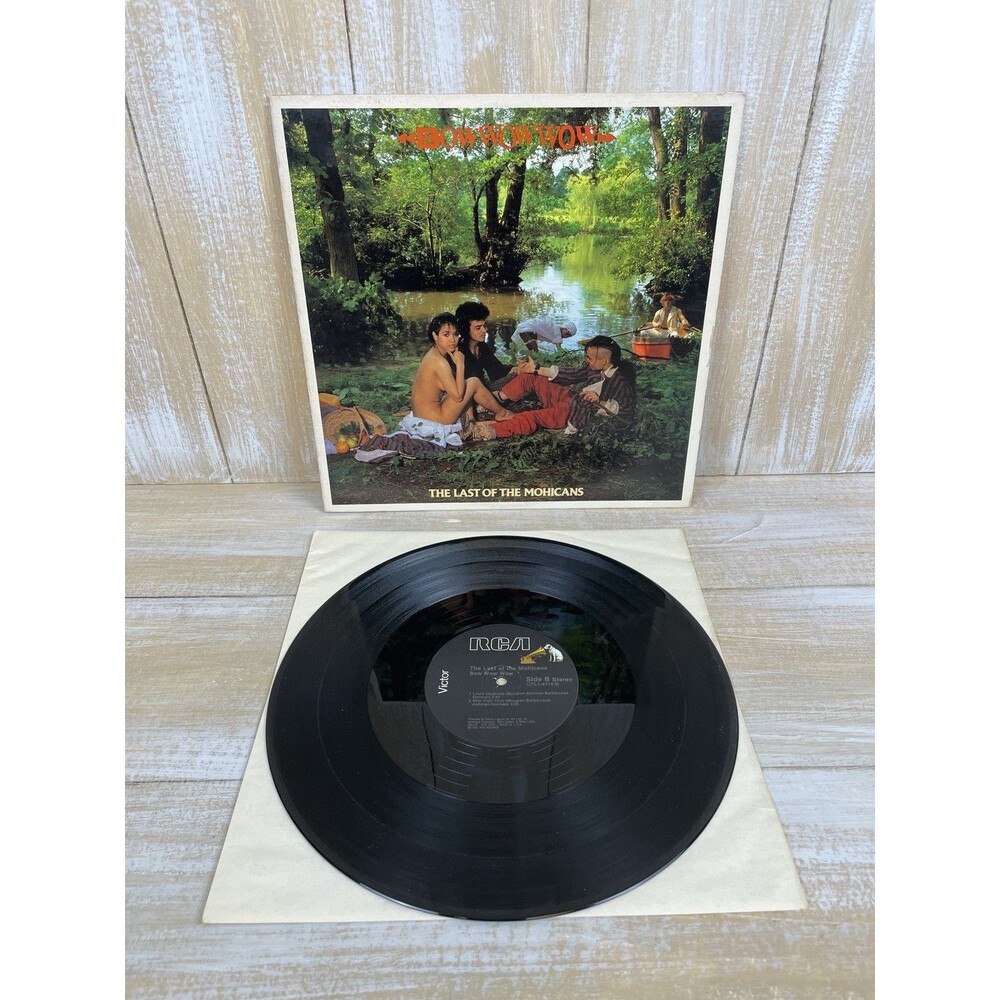 Bow Wow Wow The Last of the Mohicans LP Vinyl EX Condition *Demo